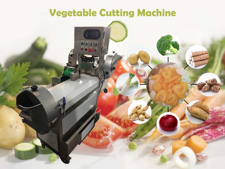 Double-Heaad Potato Cutting Machine