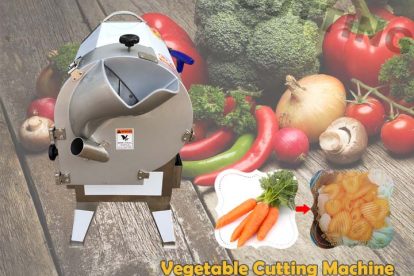 Machine de découpe de légumes à une tête