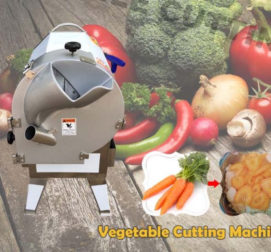 Máquina de corte de vegetais de cabeça única