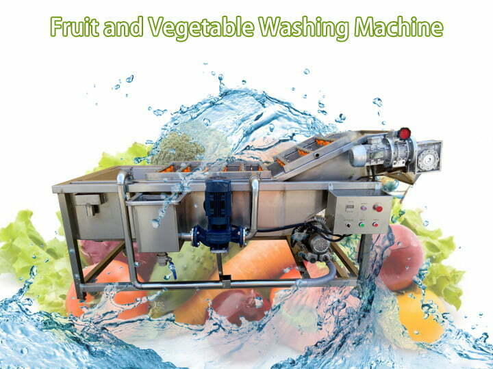 Machine à laver les légumes et les fruits