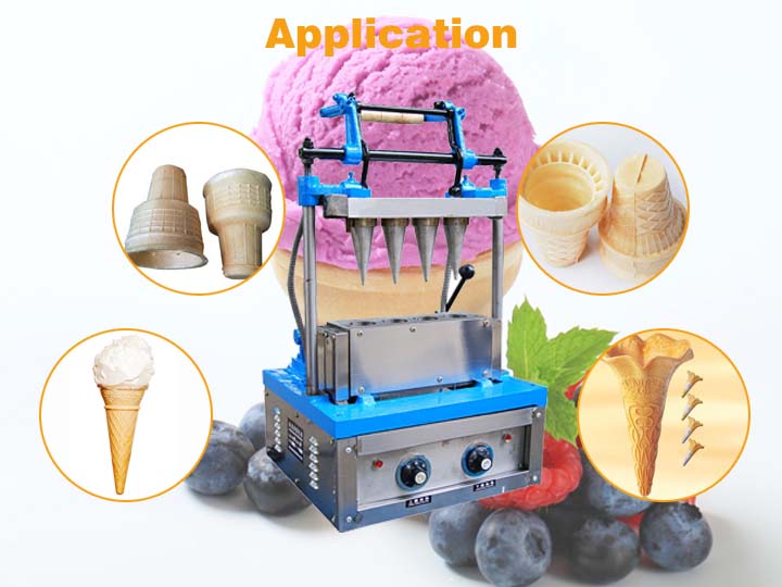 Application Of Cone Making Machine