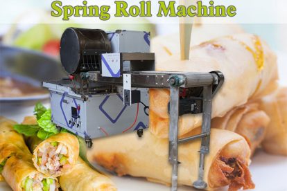 Máquina laminadora de rollitos de primavera