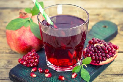 Delicious Pomegranate Juice