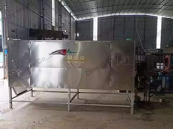 Машина для резки стеблей перца | Машина для отделения стеблей чили 4 Stainless Steel Pepper Stem Cutting Machine