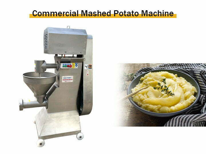 Machine à purée de pommes de terre commerciale