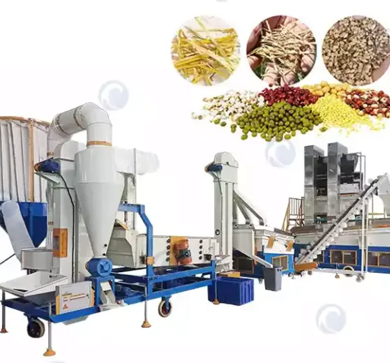 خط تنظيف حبوب الكاكاو