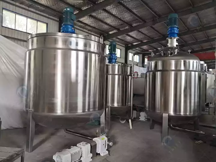 Cocoa Paste Production Line 9 Storage Tanks