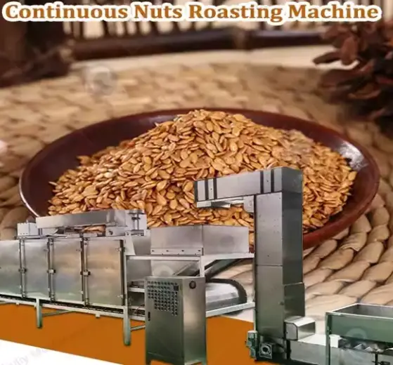 Torréfacteur à bande pour noix