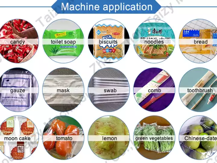 Pillow Packaging Machine Applications