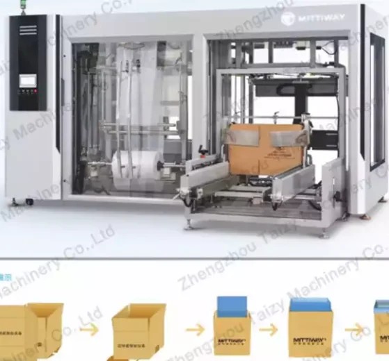 Bagging And Boxing Machine