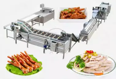 Chicken Feed Washing And Peeling Line