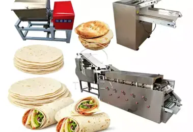 Multifunctional Roti Chapati Pita Making Machine